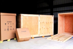 Various Wood & Corrugated Boxes